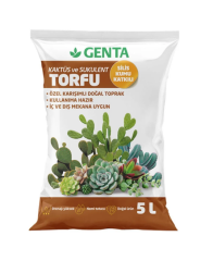 Genta Kaktüs Lithops Ve Sukulent Bitkilerinize Özel Karışım Toprak 2,5 Lt