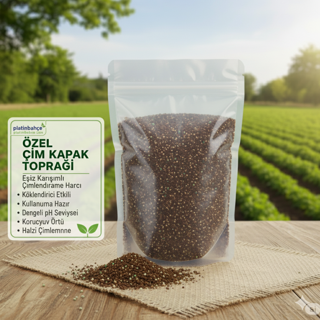 Çim Kapak Toprağı, Sebze Toprağı Torf Ve Gübre Karışımlı 70 Lt