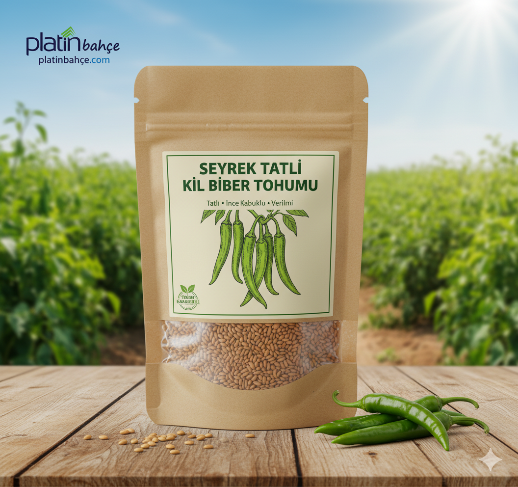 Seyrek Tatlı Kıl Biber Tohumu 10 Gr