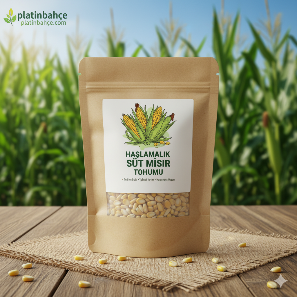 Tatlı iri Taneli Haşlamalık Süt Mısır Tohumu 100 gram