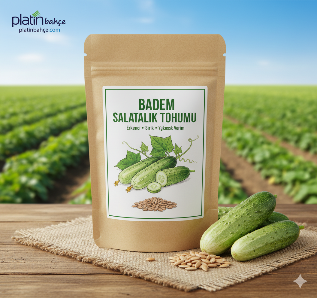 Bol Verimli Erkenci Badem Salatalık Tohumu Toros 10 gram