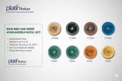 Rainbird 12 Van Nozul - 10 adet