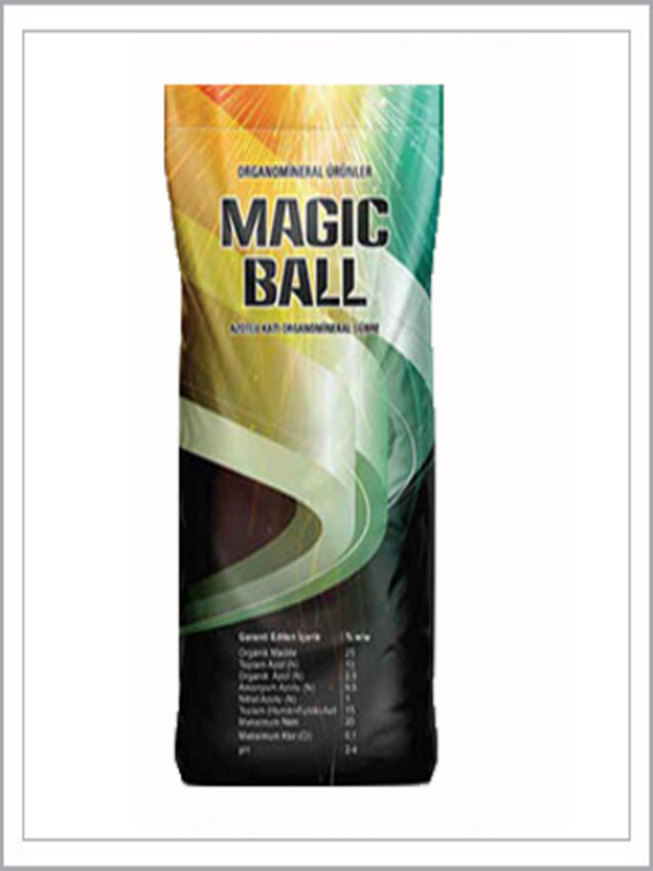 Magic Ball Azotlu Katı Organomineral Gübre 20 kg