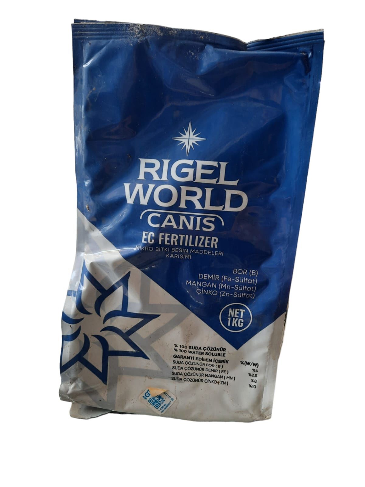 Rıgel World Canis Çinkolu 1 Kg Bitki Besin Gübresi