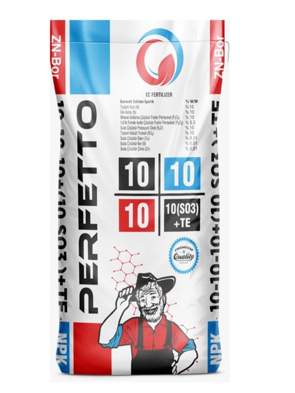 Perfetto 10.10.10 + (10so3) Taban Gübresi - 25 kg