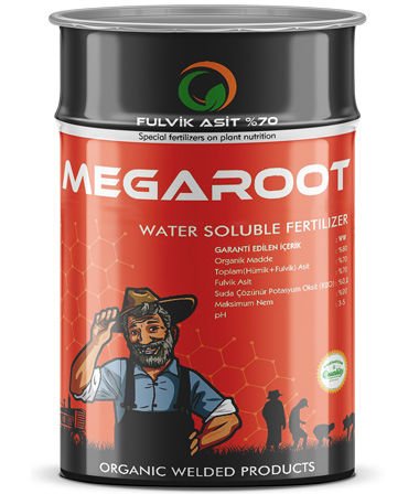 Megaroot Humik Fulvic Asit %70 - 10 kg