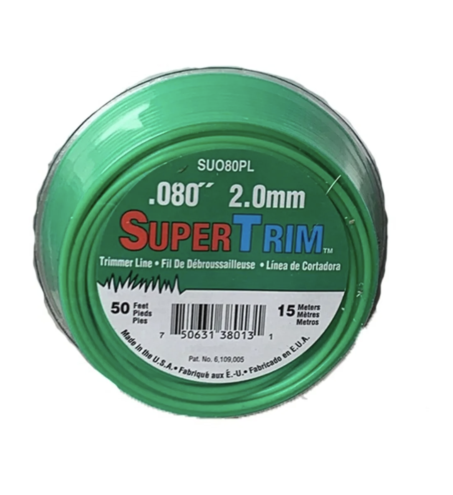 Supertrim 2.0mm 0.80 15m Yeşil Yuvarlak Misina