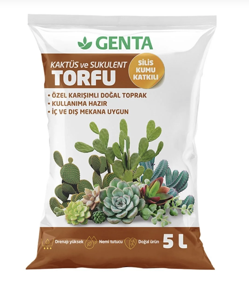 Kaktüs Lithops Ve Sukulent Bitkilerinize Özel Karışım Toprak 5 Lt - Silis Kumu Karışımlı Yeni Formül