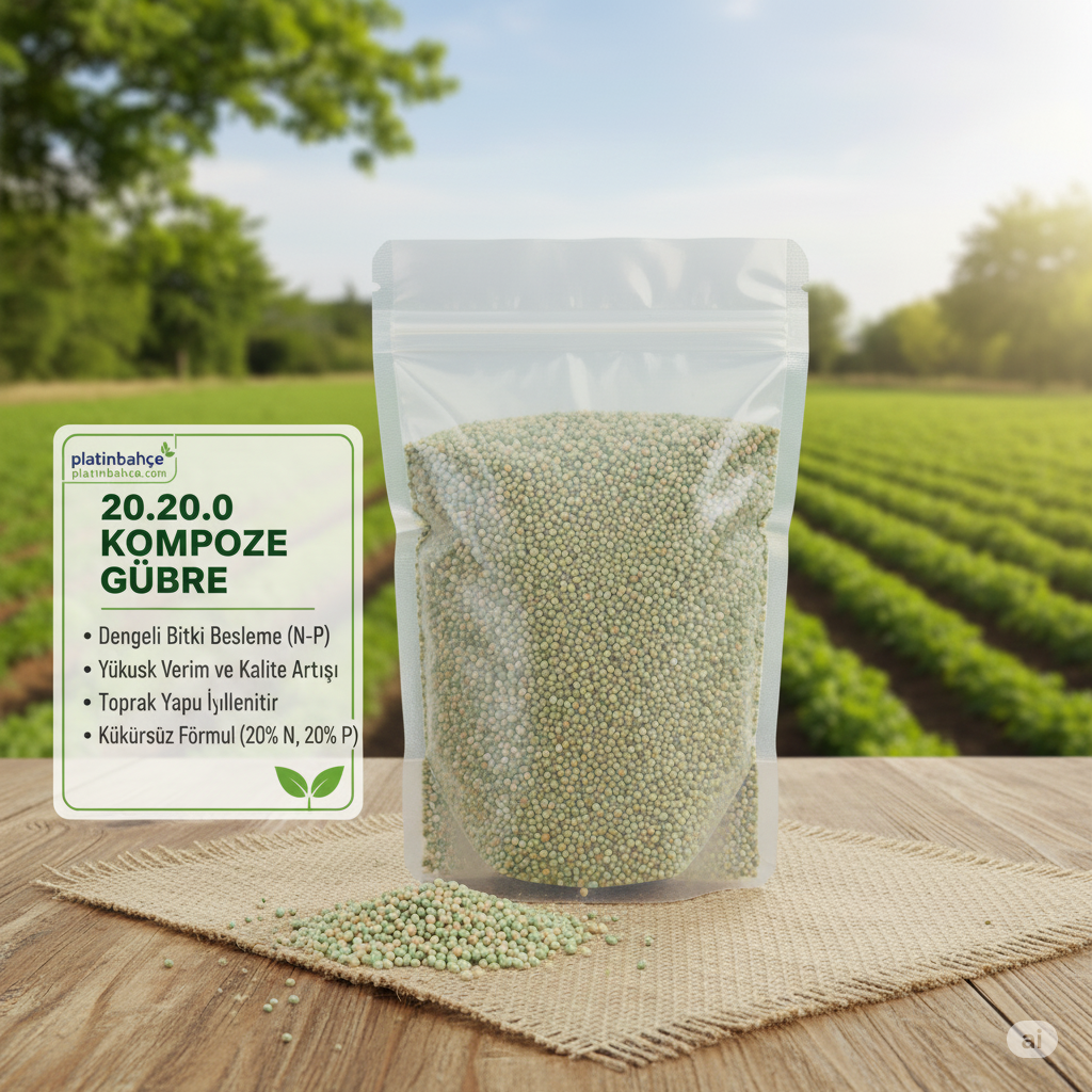 20.20.0 Gübre Kükürtlü Taban Gübresi Kompoze Bitki Gübresi Toprak Altı Gübre