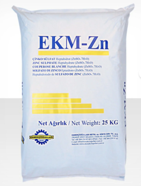Çinko Sülfat Gübresi Çinko Sülfat Heptahidrat Çinko Tuzu