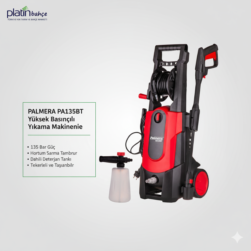 Palmera PA135BY Basınçlı Yıkama Makinesi