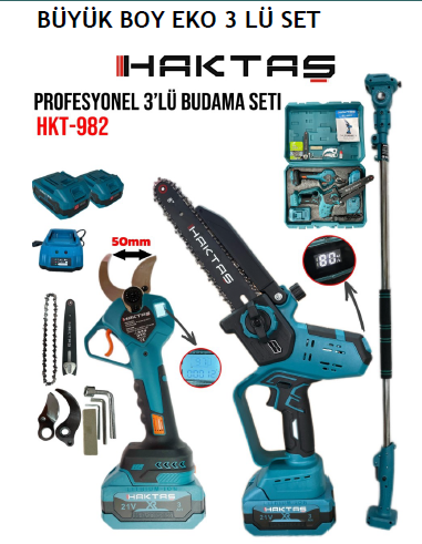 3'lü Budama Seti Eko Büyük Boy SC5803