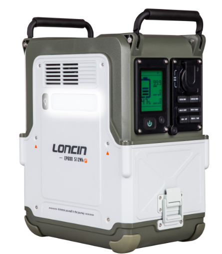 Loncin EP600-2 Taşınabilir Güç İstasyonu 512 Wh