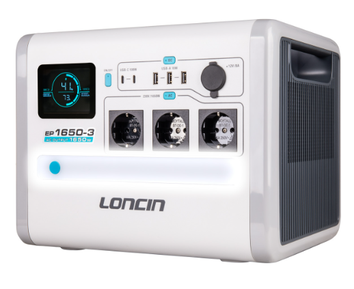 Loncin EP1650-3 Taşınabilir Güç İstasyonu 1024Wh
