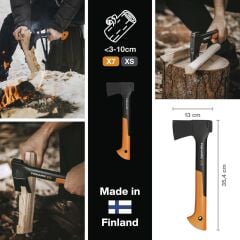 Fiskars Parçalama Baltası XS X7 (1015618)