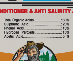 ORGÜB No Salt - pH Düşürücü, Tuz Giderici, Kireç Çözücü