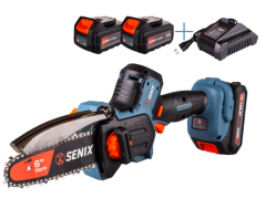 Senix CSX2-M5-EU Akülü Testere 2.0 Ah + Şarj Cihazı Çift Akülü
