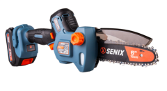 Senix CSX2-M5-EU Akülü Testere 2.0 Ah + Şarj Cihazı Çift Akülü